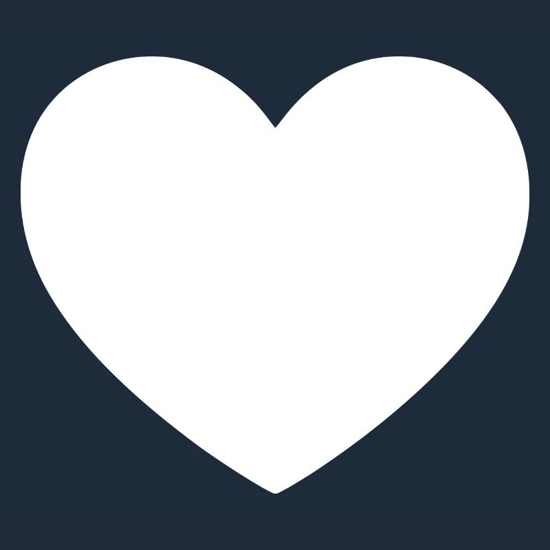 weißes Herz weiß Geschenk Valentinstag