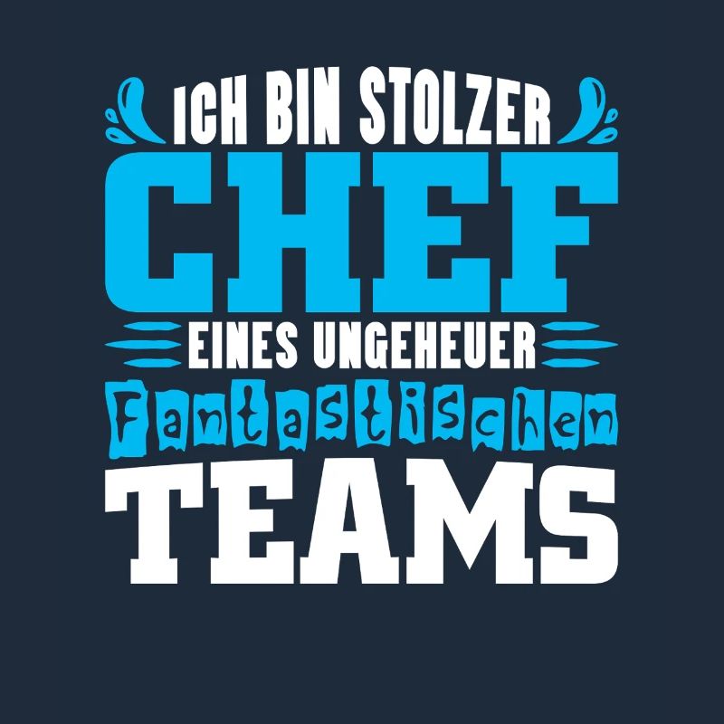 Stolzer Chef Chef Mann Abteilungsleiter Teamchef