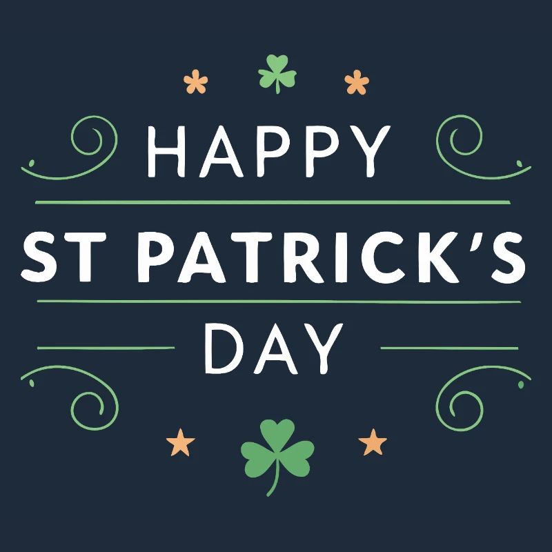 St. Patrick's Day Joy Green Tee