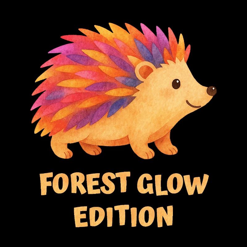 Bunter Igel