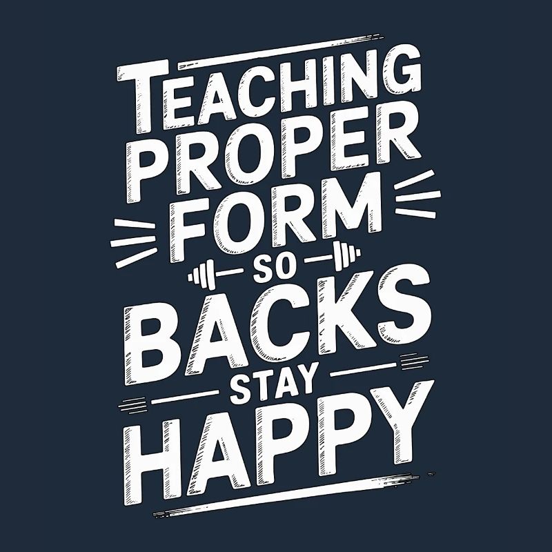 PT Educator Teaching Proper Form Movement Therapy