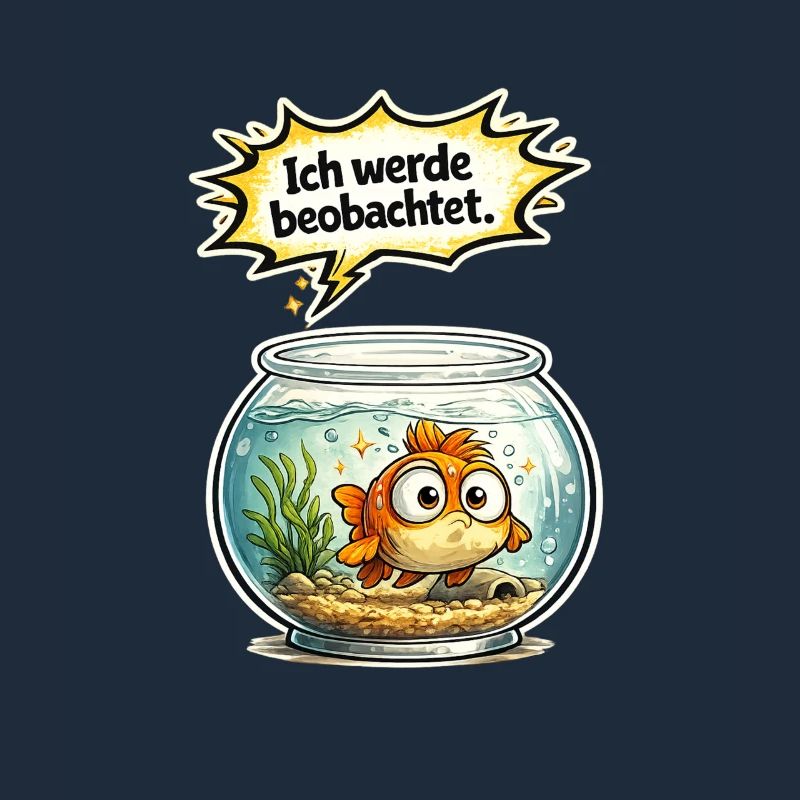 Fisch Humor Geschenk