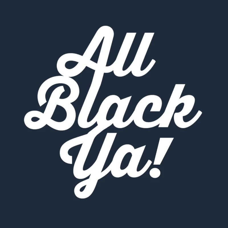 Maglietta Totalmente Nera con Errori di Battitura