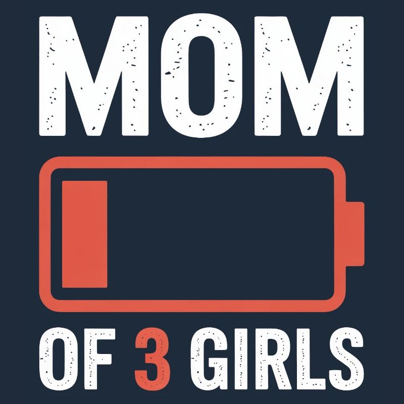 Mutter von 3 Mädchen Batterie-Tee