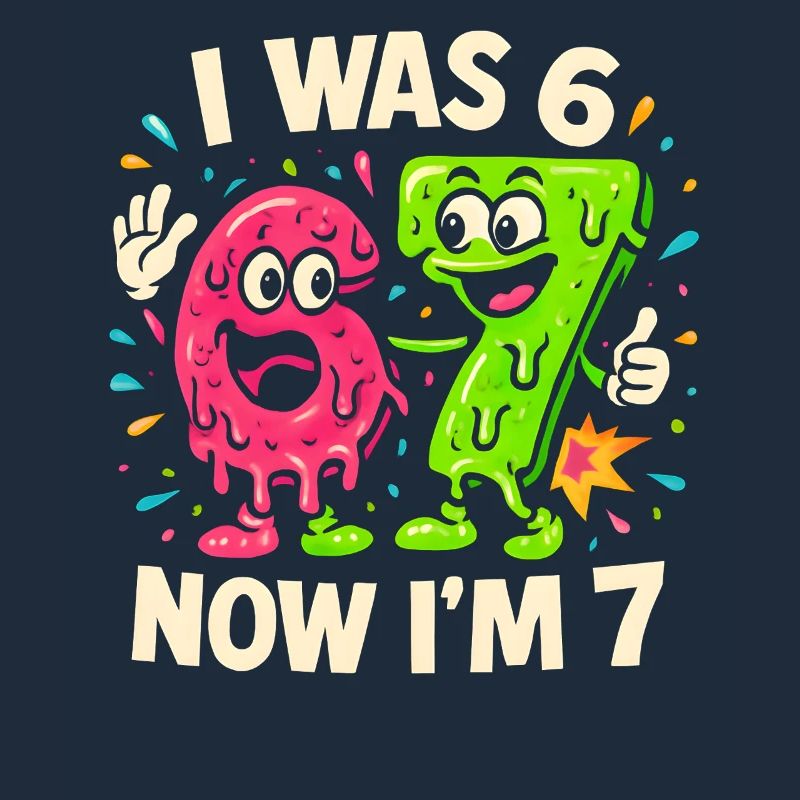 7. Geburtstag Kinder 67 Meme Humor Geschenkidee