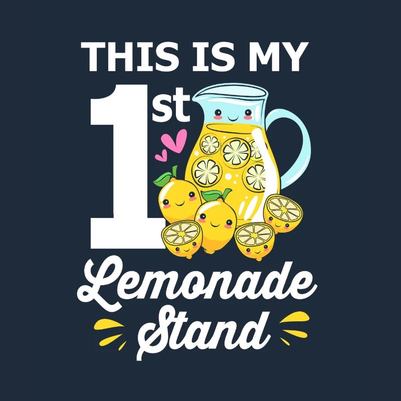 Limonade, stand de limonade, citron, citron