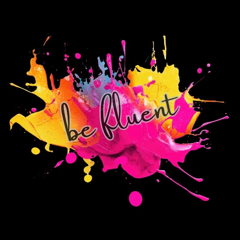 Éclaboussure de couleur Be Fluent