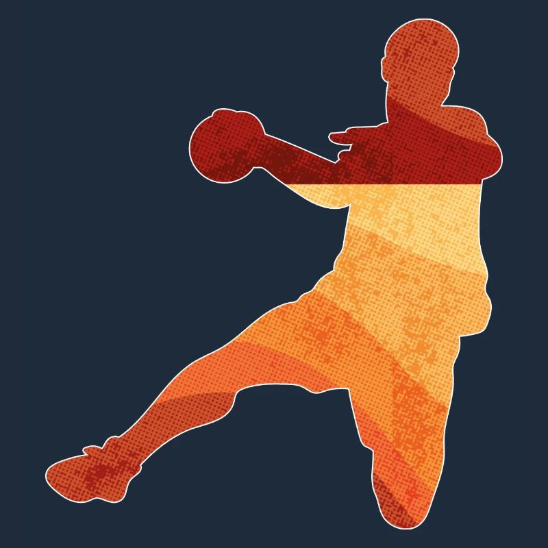 Basketball dunk in retrogradient