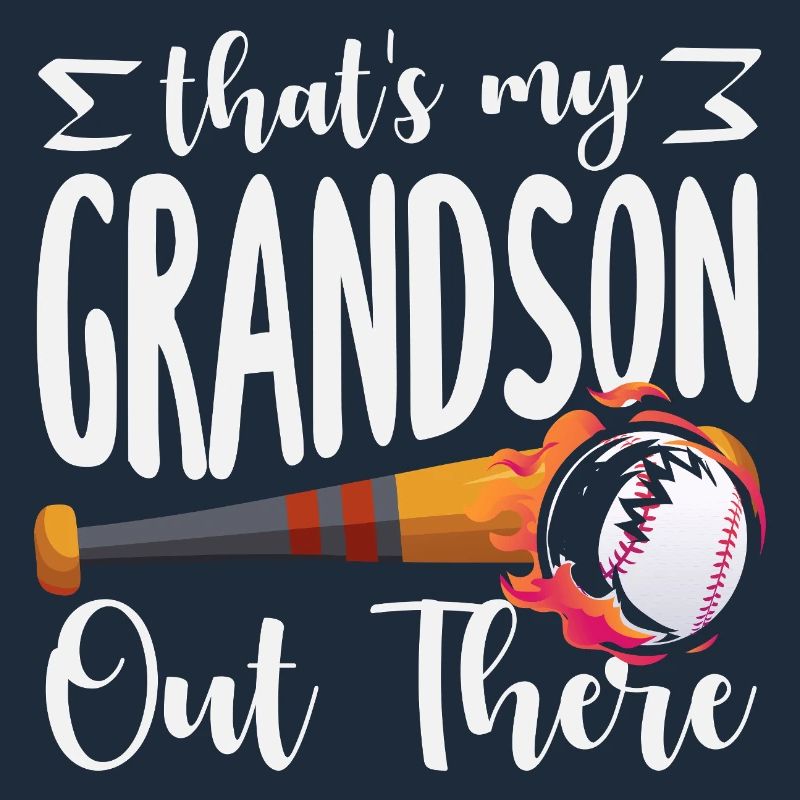 C’est mon petit-fils là-bas au baseball