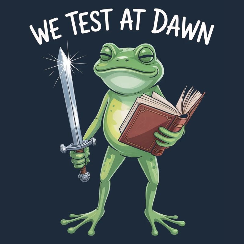 Dawn Test Frog Knight