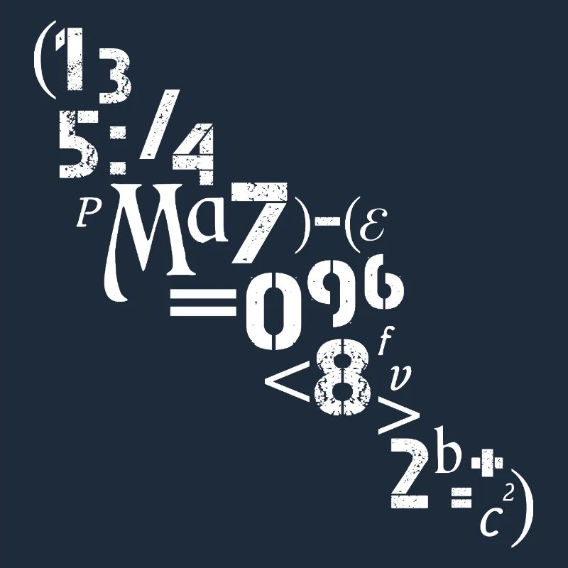 Mathematician Teacher Numbers Sign Analyst