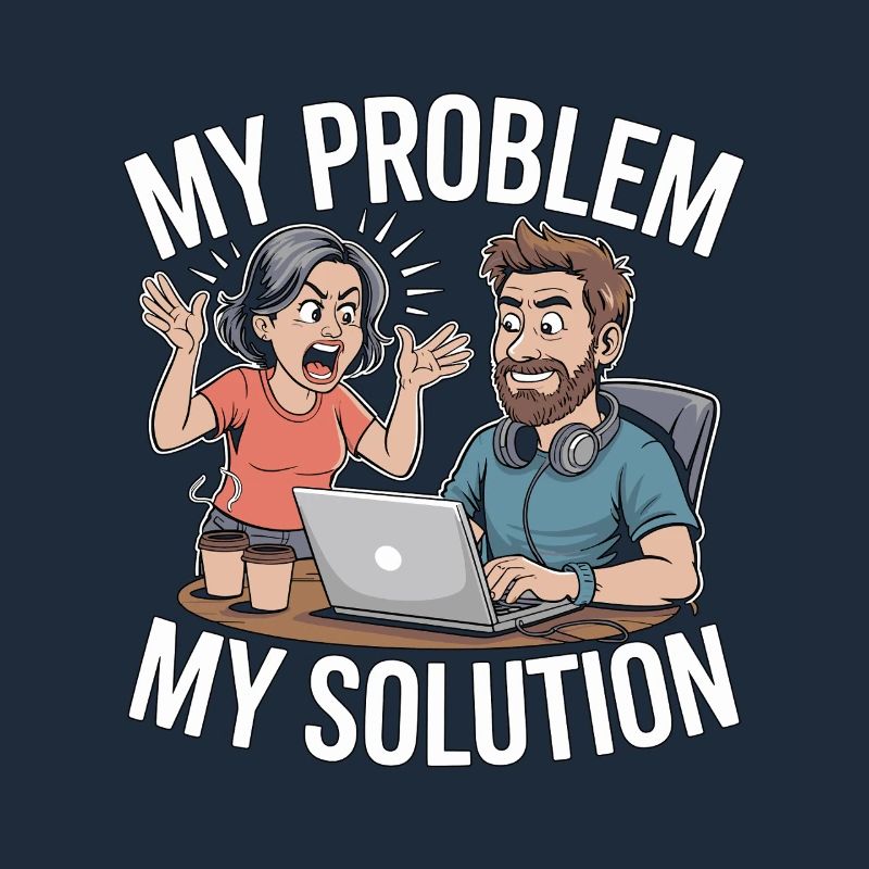 Remote Developer My Problem My Pictogram Dad Mom