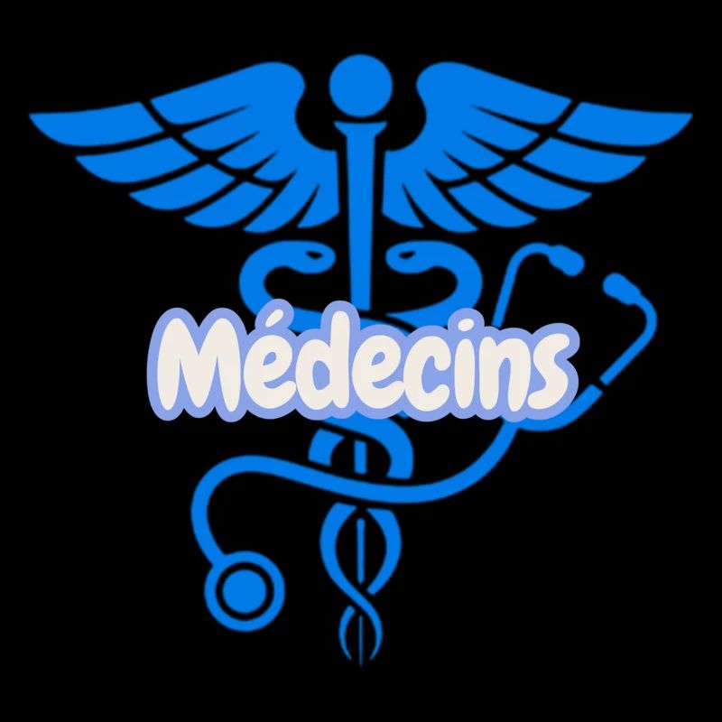 Médecins Caduceus Bleu 