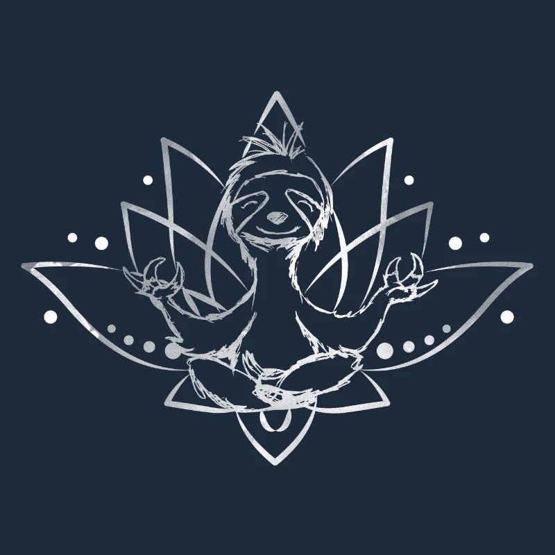 Sloth doing yoga-sloth doing yoga