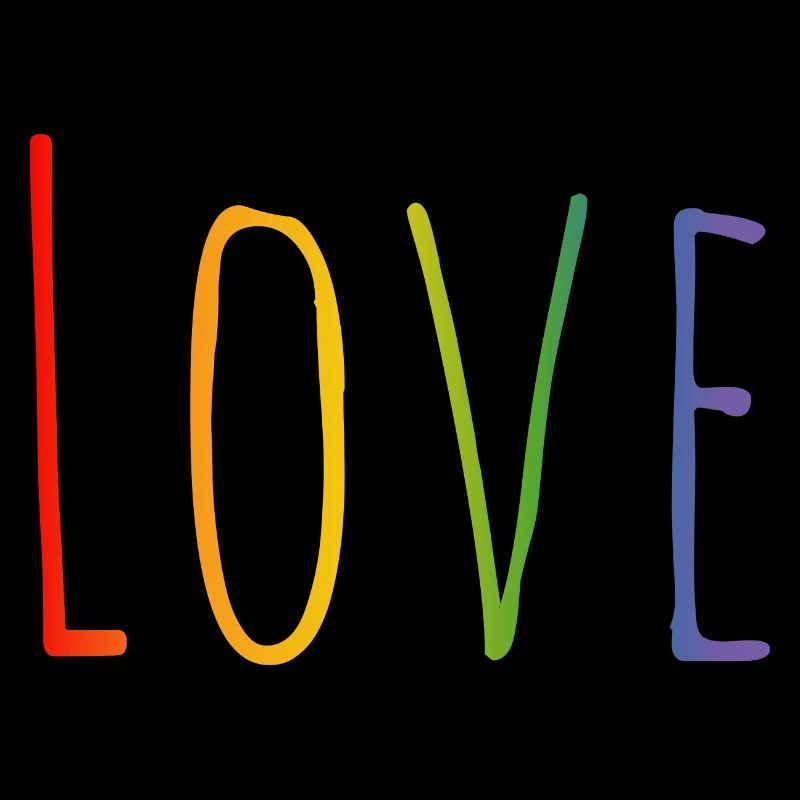 CSD LGBT Regenbogen Love Design