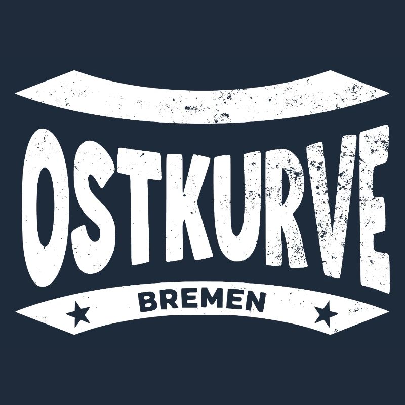 Sweat à capuche Bremen Stadium Ostkurve, vert-blanc