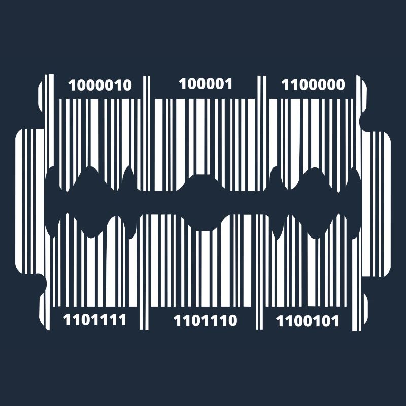 Rasierklinge mit Code