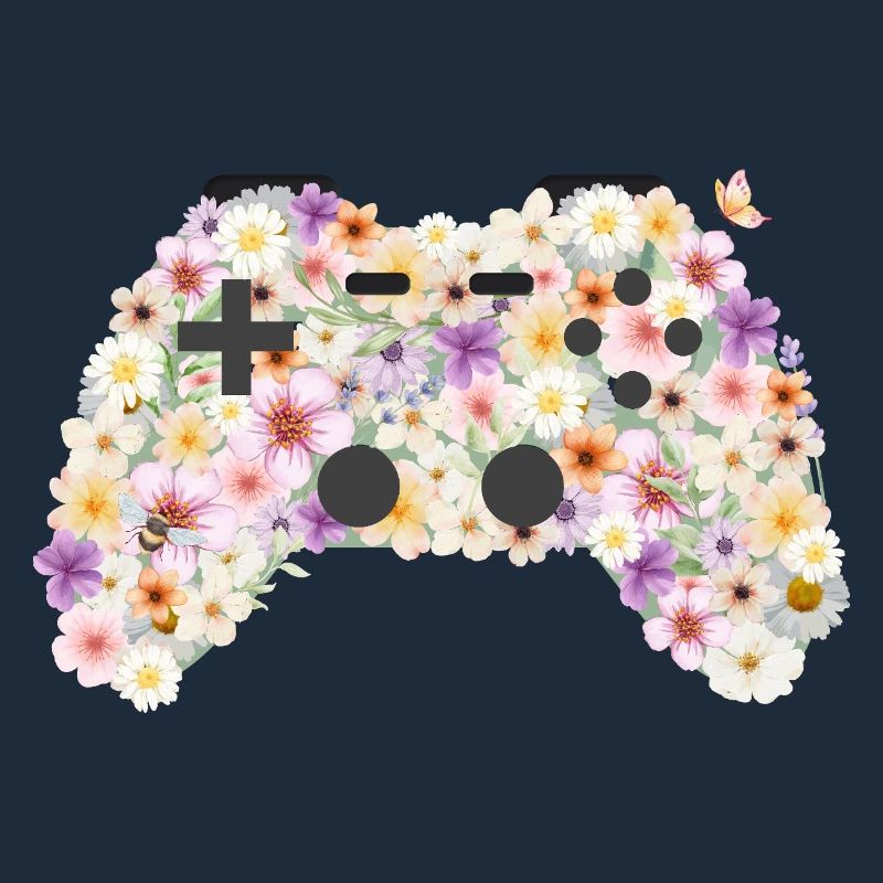 Floral Gamepad: Floral Art Controller