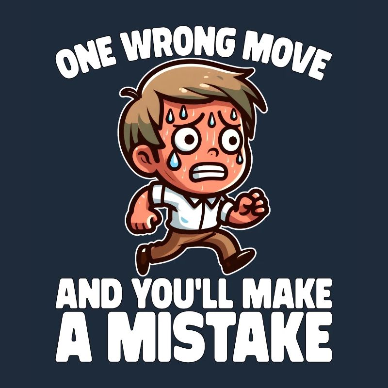 ONE WRONG MOVE AND YOU LL MAKE A MISTAKE