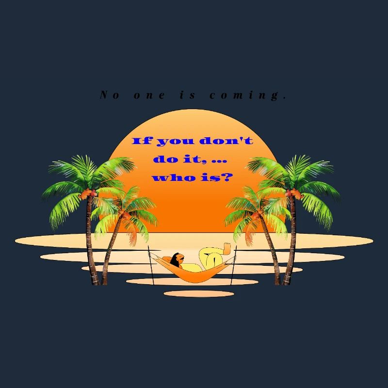 Sunset Beach Relaxation Scene
