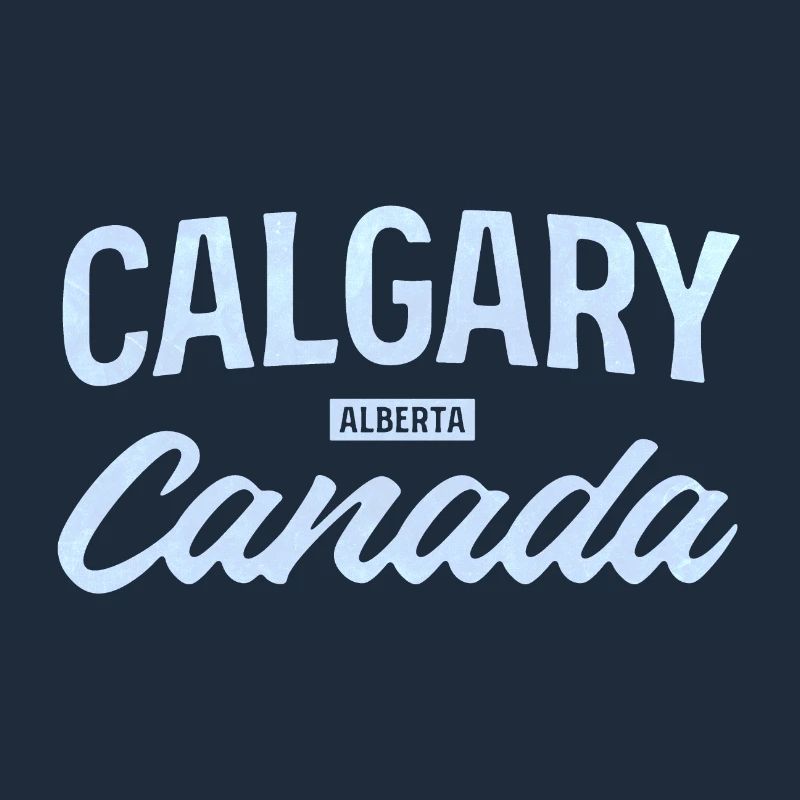  Calgary Alberta Canada – Retro Städte Design