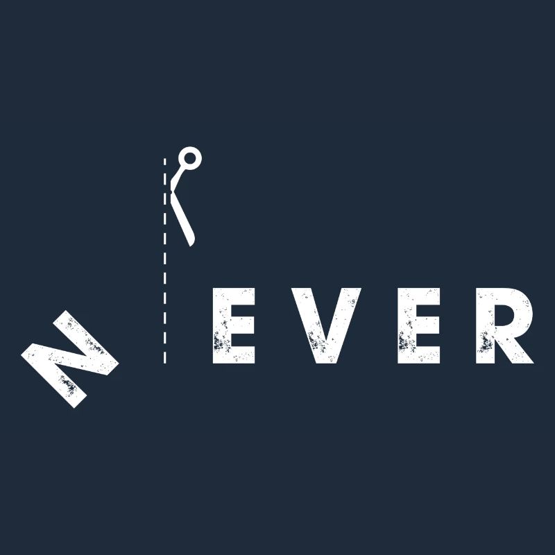 Conception de ciseaux Never Cut Boundaries