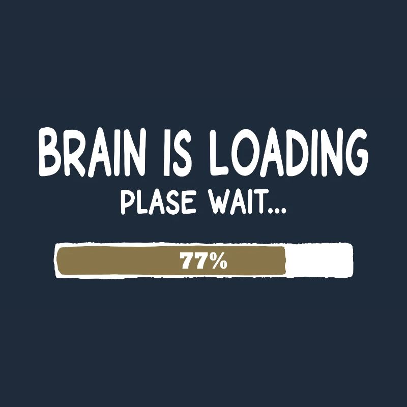Loading the Brain – Loading Bar Humor