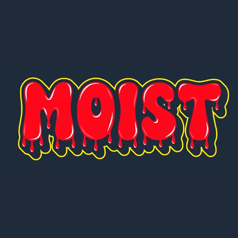 Moist Fat Font Wordmark