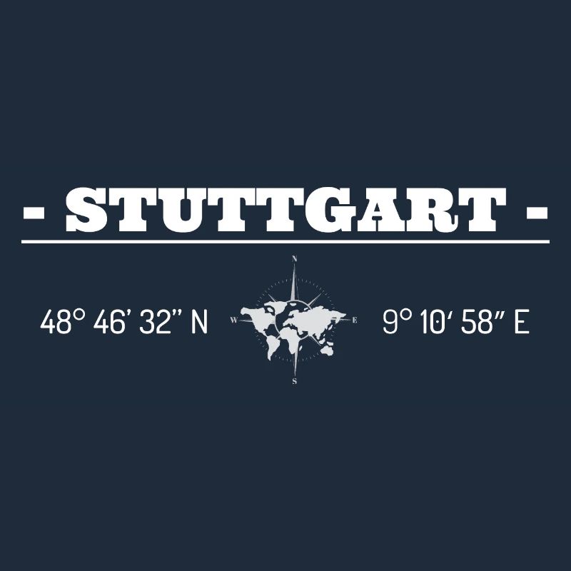 Coordinates Stuttgart