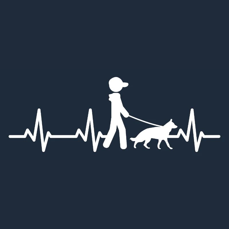 German Shepherd Heart Line