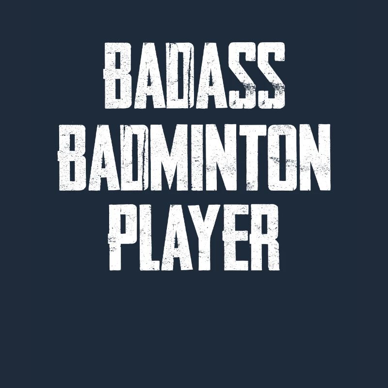Badass Badminton Player