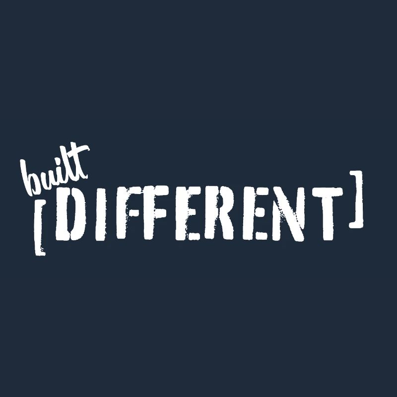Construit différemment – Déclaration de faute de frappe Tendance