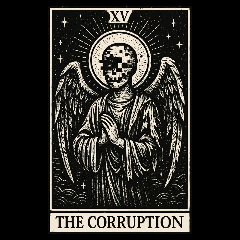 Tarot Datahoarding : L’Ange de la Corruption