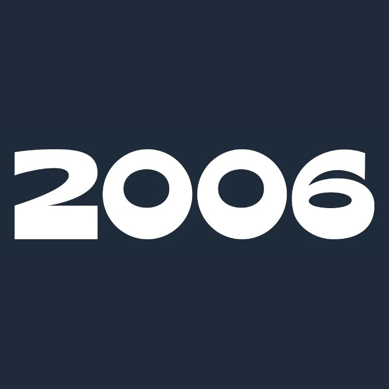 2006 modèle d’anniversaire personnaliser la conception