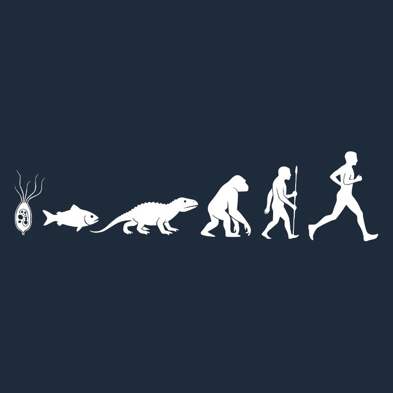 Evolution Run Fitness Silhouette