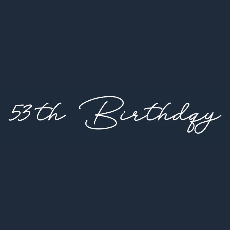 53e anniversaire