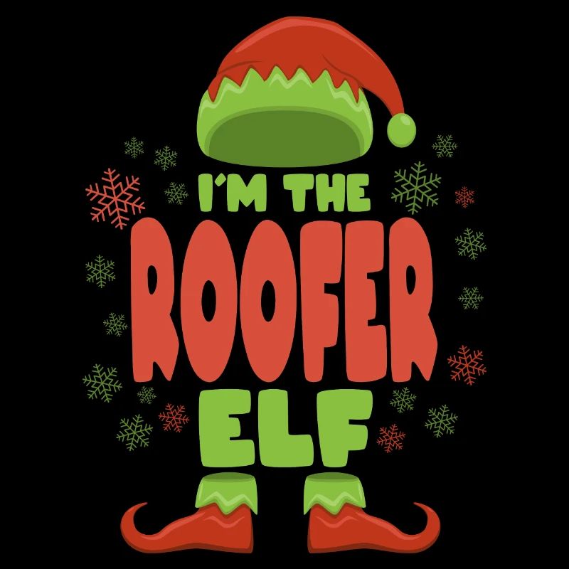 Roofer Christmas Elf
