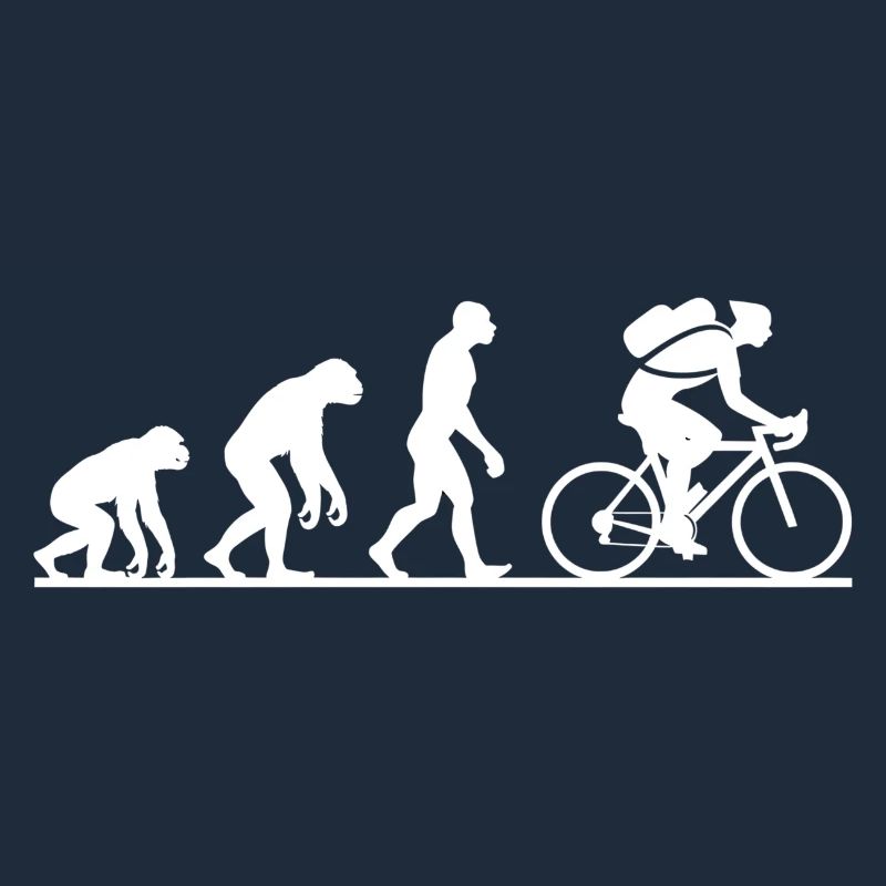 Vélo Evolution Cycliste Vélo Biker Cyclisme