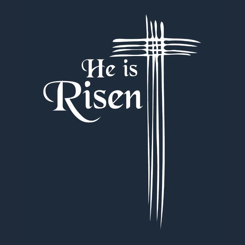 Easter, he is risen - easter, he is risen