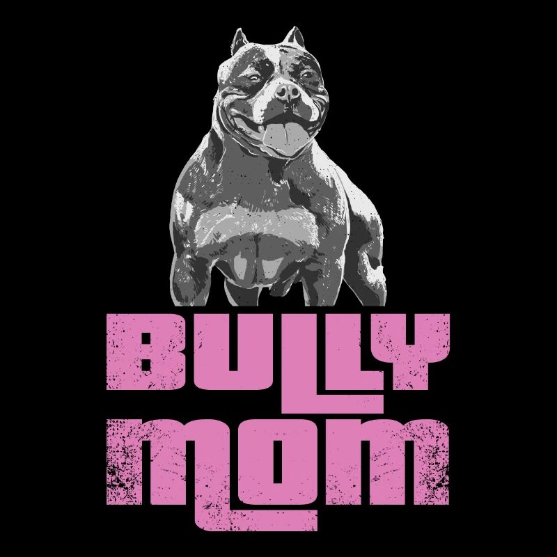 American Bully Mom Hund Hundebesitzerin Geschenk