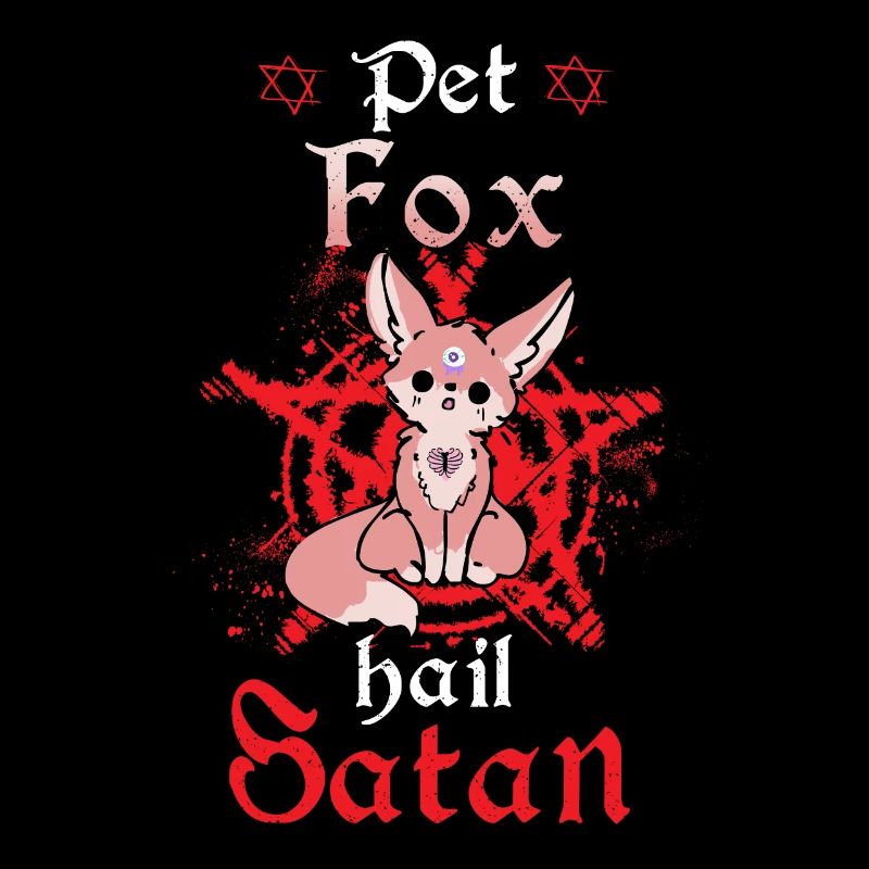 Pet Fox Hail Satan