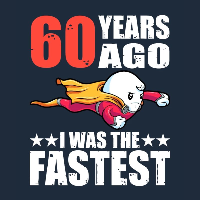60 ans que j’étais le plus rapide 60e anniversaire