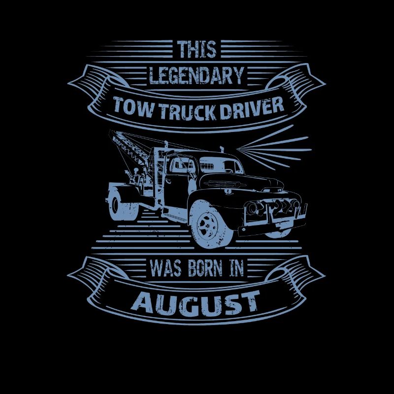 Abschlepper Abschleppwagenfahrer Geburtstag August