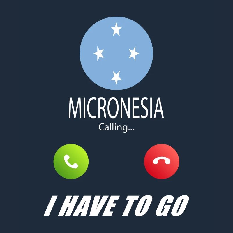 Micronesia calls on Lusiger flags saying
