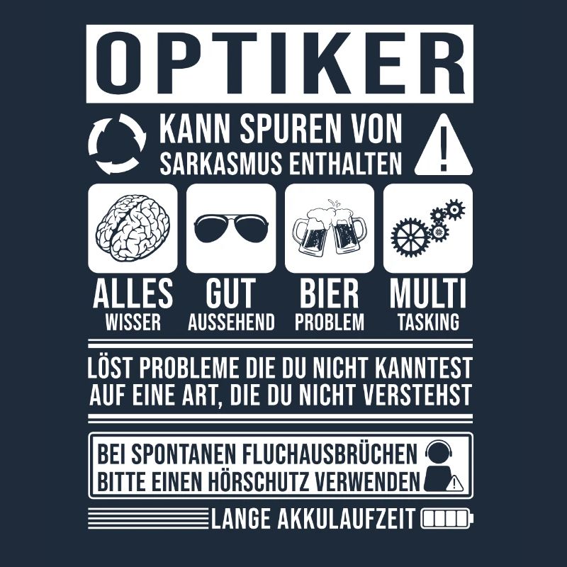 Optiker Spruch lustig