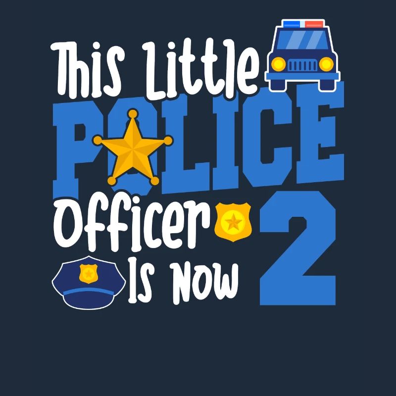 This little cop is now 2 years old, 2