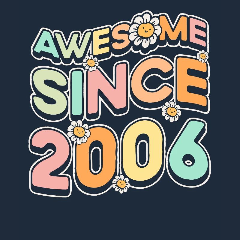 Fantastic Since 2006 Flower Theme