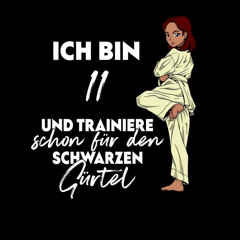 Ich bin 11 - Mädchen Karate