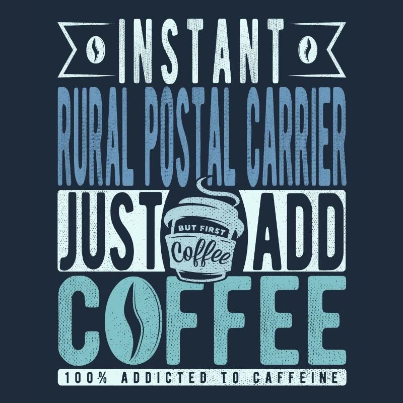 Ländlicher Postleitzertagung Kaffee Spruch