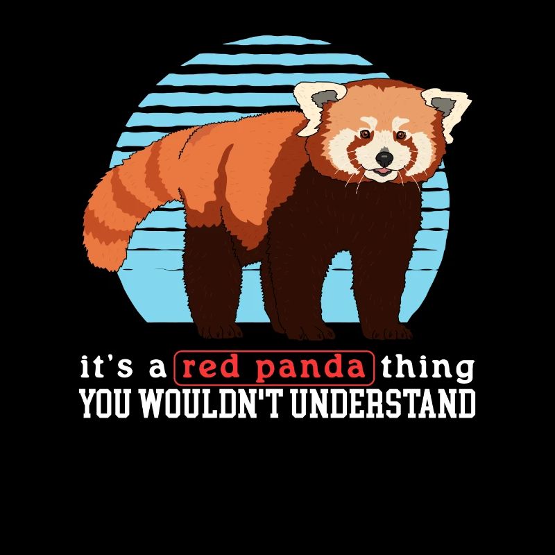 Roter Panda Red Panda Rote Pandas Geschenk